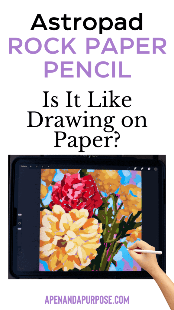 AstroPad Rock Paper Pencil: The Best iPad Paper Texture?